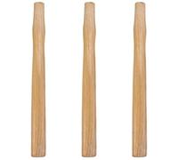 Manche de Marteau 3 Pièces 2,5 Lb en Bois 16 Pouces pour Bricolage | Finition Vernie Lisse, Prise Sûre et Équilibrée, pour Têtes de Marteau Maillet, Charpentiers