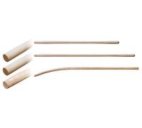 Manche de pelle cintré en bois 1er choix diam. 38mm long. 1,35m