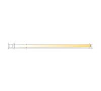Manche de pioche bois dur 0.9m D50 Jacquenet Malin