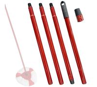 Manche de Rechange Compatible avec Vileda Turbo Spin Mop, Manche de Balai Ajustable en Quatre Sections : Accessoire de Balai Télescopique pour le Nettoyage des Sols