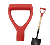 Manche de rechange pour pelle - Poignée ergonomique poignée D - Outils de jardin économiseur de fatigue | pour cour, pelouse, terrasse, parterre, passage extérieur