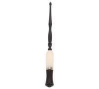 Manche de Stylo Calligraphique Vintage en Bois, Noir, pour Débutants | Prise Ergonomique Confortable, Contrôle Facile, Usage Polyvalent pour Écriture et Peinture, Finition Lisse
