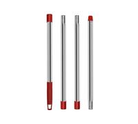 Manche de vadrouille à 4 sections de 30" à 58" | Spin Mop & H2pro Flat Mop, Mop Stick Mop Pole Handle, Compatible for O-cedar, Compatible for Vileda, Mop
