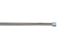 Manche aluminium 130 cm diamètre 22 mm embout hexagonal