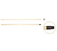 MANCHE EN BOIS À VIS POUR BALAI COCO 29 CM