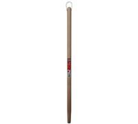 Manche en bois col rond avec agrafe 110cm pour pelles - MERMIER - 100051 G