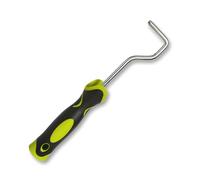 Manche rouleau à peindre Soft pour pièces de rechange de petits rouleaux de 5 cm. Manche tige rouleau Ø6 mm. Cadre de rouleau de peinture. Poignée de rouleau petit bi-matière (A)