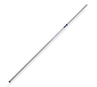 Manche télescopique aluminium TERRE JARDIN 450 cm - système autobloquant - embout fileté pour outils de jardin