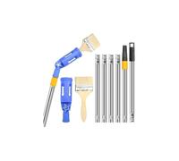Manche télescopique multi-angle pour pinceaux et rouleaux - idéal murs & plafonds hauts