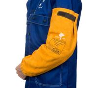Manches de protection pour soudeurs Golden Brown WELDAS 44-2321 XL