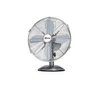 Termozeta Ventilateur de table Manchester TZMA01 - 30 cm, moteur 35 W, chrome