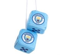 Manchester City FC - Décoration rétroviseur intérieur (Taille Unique) (Bleu)