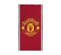 Manchester United FC Character World Serviette Officielle | Toucher Super Doux, Badge Club de Football | Parfait pour la Maison, Le Bain, la Plage et la Piscine | Taille Unique 75 cm x 150 cm | 100%