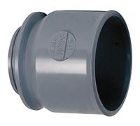 manchette pvc d'adaptation à visser pour bouchon 50 mm - femelle 50 mm - nicoll
