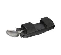 Manchette universelle pour couverts, aide à la prise en main de la vaisselle, 13 x 11 x 1 cm, sangle ruban d'aide à l'alimentation avec construction durable, design pratique, accessoire de vie