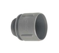 Manchette VIS Wavin 3027801 Raccord PVC double femelle 32 mm gris
