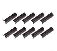 Manchettes de Protection U pour Coupe-Carreau Manchettes de(10PCS black) | pour Design en U, protège les carreaux, évite les rayures, finition pro, noir