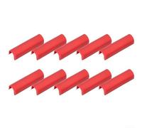 Manchettes Plastique pour Outil pour carrelage Manchettes Plastique | Design en U, protection optimale, évite rayures, finition pro, pour carreau(10PCS red)