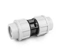 Manchon à compression PN16 pour tubes PE 32 mm (Lot de 2)