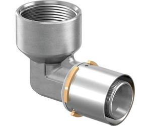 Manchon coudé UPONOR S-Press, 50-Rp1 1/2"FT, 1 pièce.