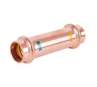 Manchon coulissant HS AQUAGAS V 28 x 28 mm 450402828 en cuivre, serti, pour gaz et eau