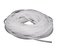 Manchon de câble en spirale | Noir et blanc 4/6/8 mm ID 10-17M : organiseur de câbles for divers(White,OD 8mm 10 Meter)
