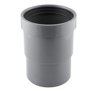 Manchon de dilatation PVC mâle/femelle 100mm à coller gris Fitt