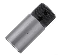 Manchon de guidage de perceuse en acier pour le travail du bois, base de serrage de mandrin de serrage de type croix, pour gabarit d'alésage de précision pour perceuse et presse à outils (20 x 45 L