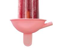 Manchon de poignée pour friandises - Support de contrôle anti-goutte, protection de 9,6 cm avec insert de paille flexible, rafraîchissant et réutilisable, support portable pour la manipulation