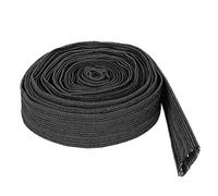 Manchon de Protection en Denim 40mm 7,5 mètres Housse de Manchon de câble Flexible pour souder Le Tuyau hydraulique de Torche Tig