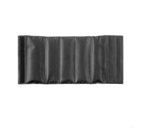 Manchon de refroidissement pour bouteille de vin rempli de gel - Refroidisseur isotherme flexible pour prosecco bière pour refroidissement rapide fête pique-nique noir 17,3 x 14,5 cm