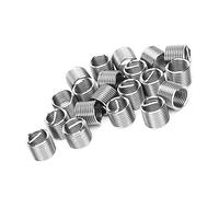 Manchon de Réparation de Filetage M12x1.5 Kit de Bobine D'insertion en Acier Inoxydable Kit 20pcs pour Restauration de Filetage pour L'équipement de Soudage des Machines (1.5D)