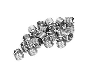 Manchon de Réparation de Filetage M12x1.5 Kit de Bobine D'insertion en Acier Inoxydable Kit 20pcs pour Restauration de Filetage pour L'équipement de Soudage des Machines (1.5D)