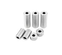 Manchon de rondelle de douille en acier inoxydable 304 M6 M7 M8 M9 OD 10-16mm(M8x10x18(5pcs))