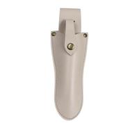 Manchon de support de sécateur-étui à ciseaux en cuir 2,75x8,26 pouces, clip organisateur d'étui de coupe, pochette de protection d'équipement riveté | Jardinage Greffage Pépinière Agriculture Serre A