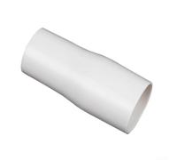 Manchon de tuyau d'aspirateur fileté de rechange de couleur blanche pour l'entretien de la piscine, compatible avec la plupart des tuyaux standard. Construction en plastique robuste garantissant une