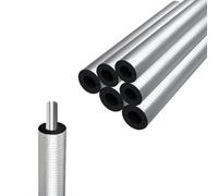 Manchon de Tuyau D'isolation Antigel, Aluminium Gaine Tube Auto-adhésive | Isolation de Tubes Pré-fendu Intempéries, Imperméabilité Retard, Facile à Découper 6 20 34 27 76 110 mm(89 mm x 30 mm)