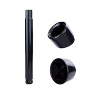 Manchon d'extension pour vis creuses 14 mm - Dimensions intérieures (14 mm) | Longueur totale de 200 mm, acier au chrome vanadium, raccord 1/2", laqué noir, design robuste