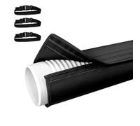 Manchon d'isolation portable tuyau AC | 59in Gaine isolante tuyau climatisation | Gaine climatiseur mobile Bande Thermique tuyaux d'échappement | Calfeutrage climatiseur Accessoires protection