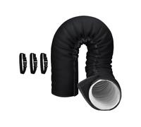 Manchon d'isolation pour tuyau AC - Couvercle de tuyau de climatisation résistant UV et à la poussière, enveloppe de tube de protection thermique | Entretien de refroidissement amélioré pour le sy