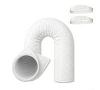 Manchon d'isolation pour tuyau d'échappement CA de 147,3 cm de long - Protecteur de tuyau doublé d'aluminium réfléchissant - Réduit la perte de chaleur pour les unités AC portables - Convient aux