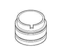 manchon Dornbracht WT-EHM 0918400951090 33,2 x 23,7 mm