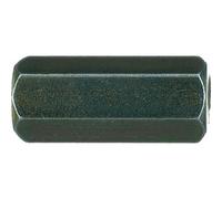 Manchons filetés - 6 pans - acier zingué - 7x30 mm - 100 pièces FISCHER