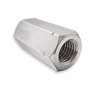 Manchon fileté A2 en acier inoxydable - Douille hexagonale - Écrou de raccordement V2A - Modèle hexagonal M6 M8 M10 M12 M16 M20 M24 M30 (1, M10 x 30 mm)