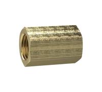 Manchon hexagonal G 1 1/4, SW 50, laiton, pression de travail max. 25 bars, tampon de fonctionnement. Charge maximale : 150 °C, L1 = 45 mm.
