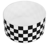 Manchon Inférieur de Bouteille en Silicone, Protège-fond pour Gourde | Motif Quadrillé 7,5cm, Compatible Gobelets et Bouteilles Inox, Usage Bureau et Voiture