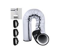Manchon isolant tuyau climatiseur mobile 152cm - Housse thermique universelle pour gaine 125-150mm avec 3 sangles de serrage