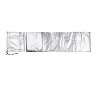 Manchon Isolation Tuyau AC 5" 5.9" Triple Couche | Longueur extensible 59.8 pouces; diamètre 5 et 5.9 pouces; s'adapte divers modèles clim; pour couverture de base incluse