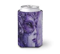 Manchon isotherme pliable en néoprène pour boissons froides et chaudes - Texture dégradé violet