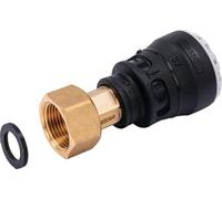 Manchon Laiton Compression D32 Raccord Compression Laiton D32 Pour Pe - Plasson